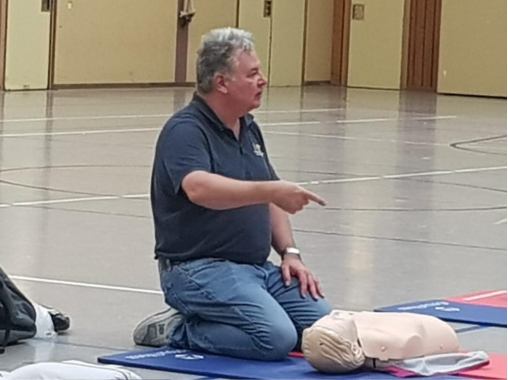Erste-Hilfe-Kurs bei der Herzsportgruppe Gelnhausen